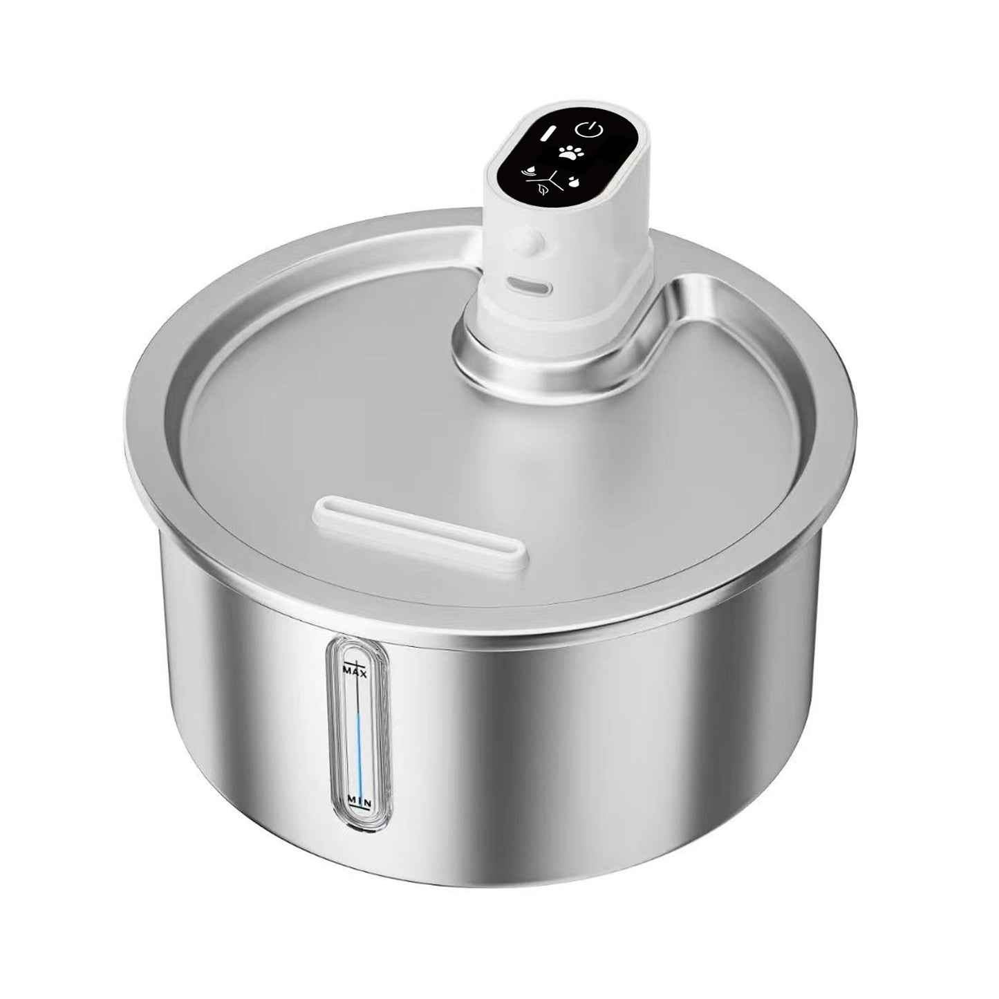 Stainless steel cat water fountain