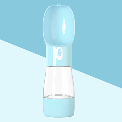 2-in-1 Portable Dog Water Bottle & Travel Bowl