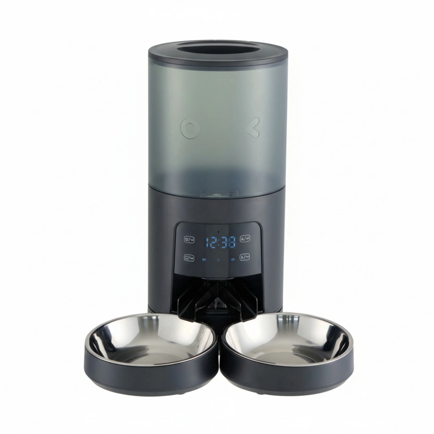 Smart WiFi automatic pet feeder compact