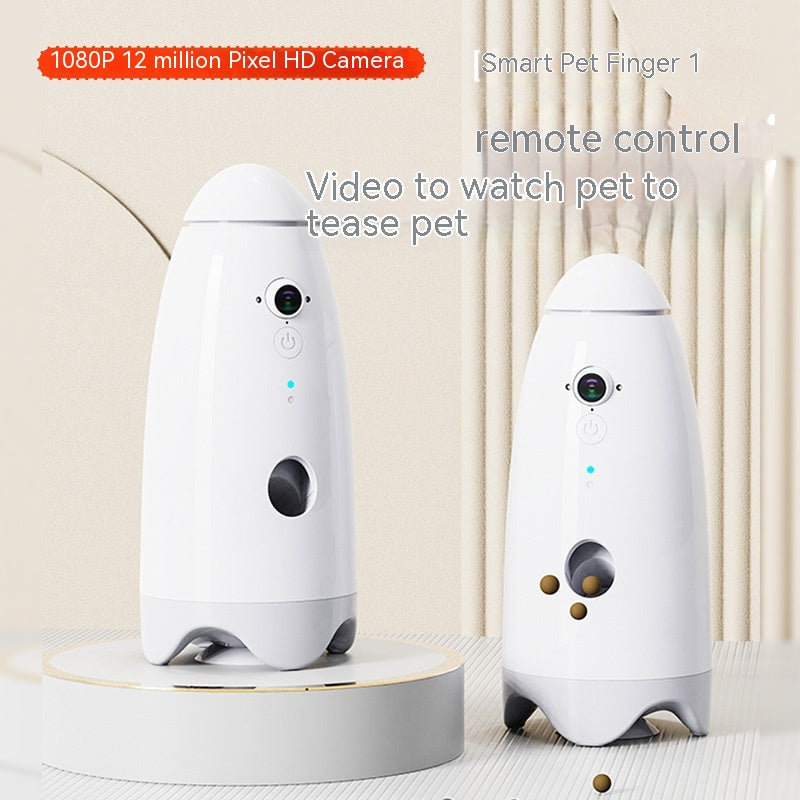 Smart WiFi pet feeder camera