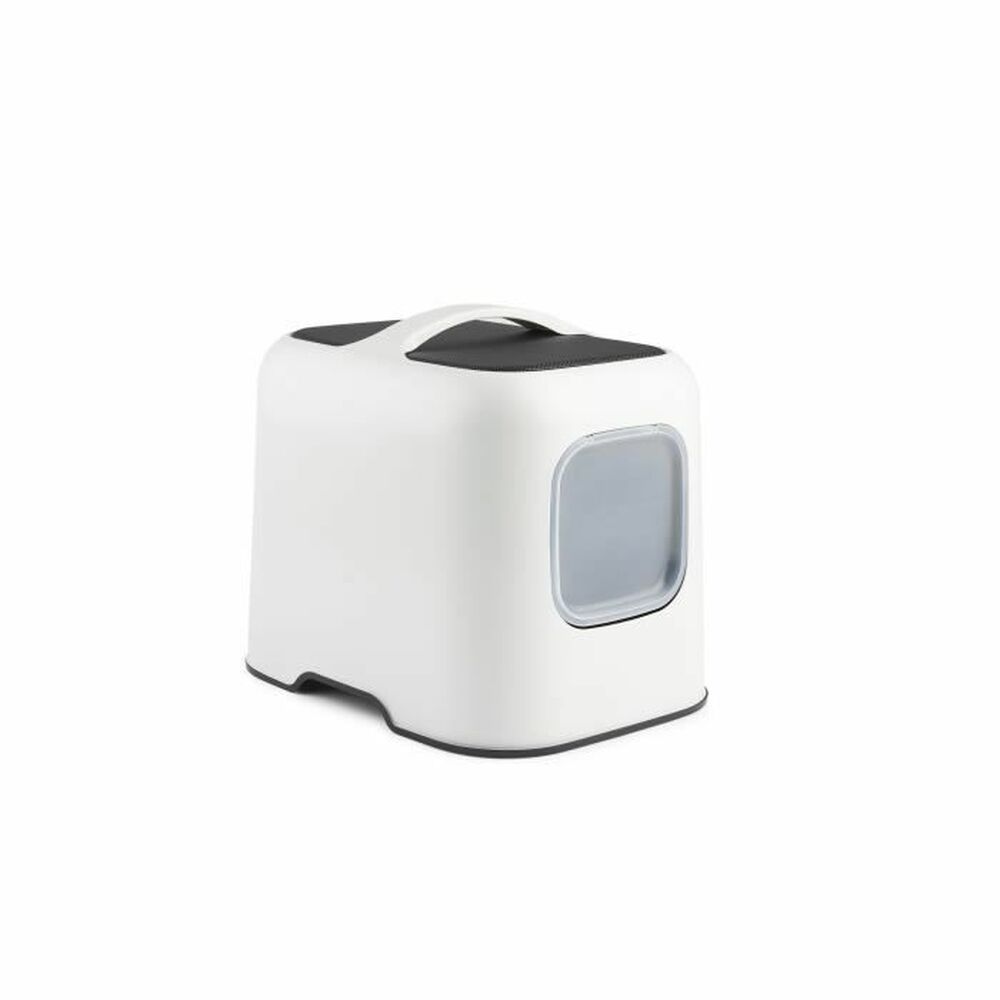 Rotho Cat Litter Box — White (Large)