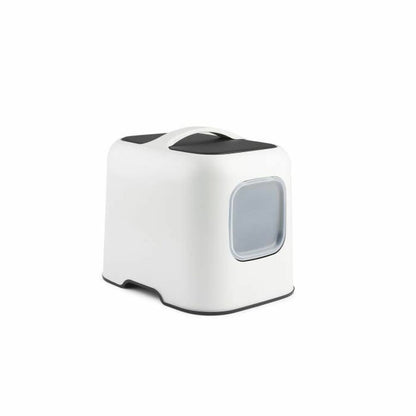 Rotho Cat Litter Box — White (Large)
