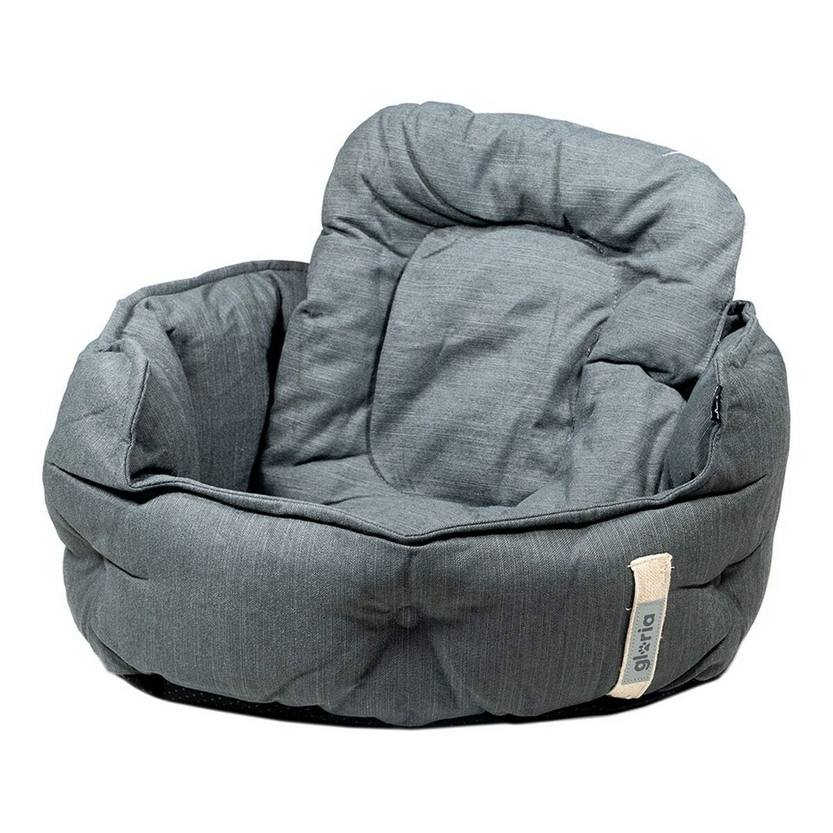 Gloria Green Dreams Dog Bed — Black (64×60 cm)