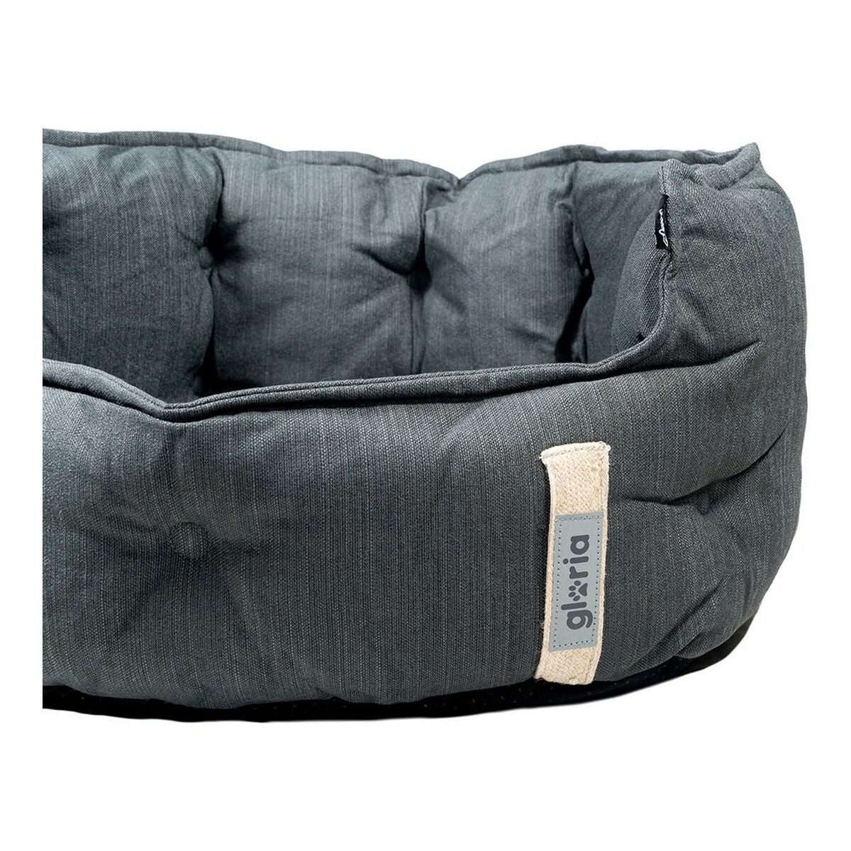 Gloria Green Dreams Dog Bed — Black (64×60 cm)