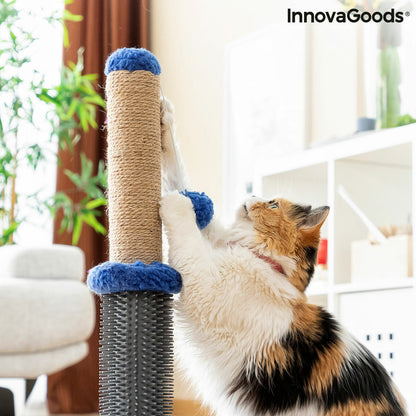 Miausage Cat Scratching & Massage Post with Ball