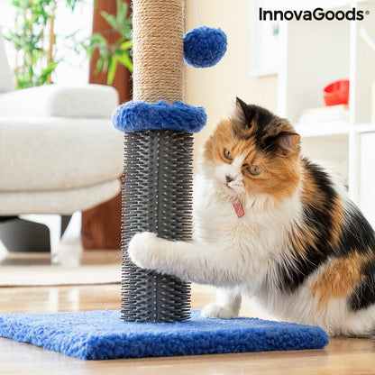 Miausage Cat Scratching & Massage Post with Ball