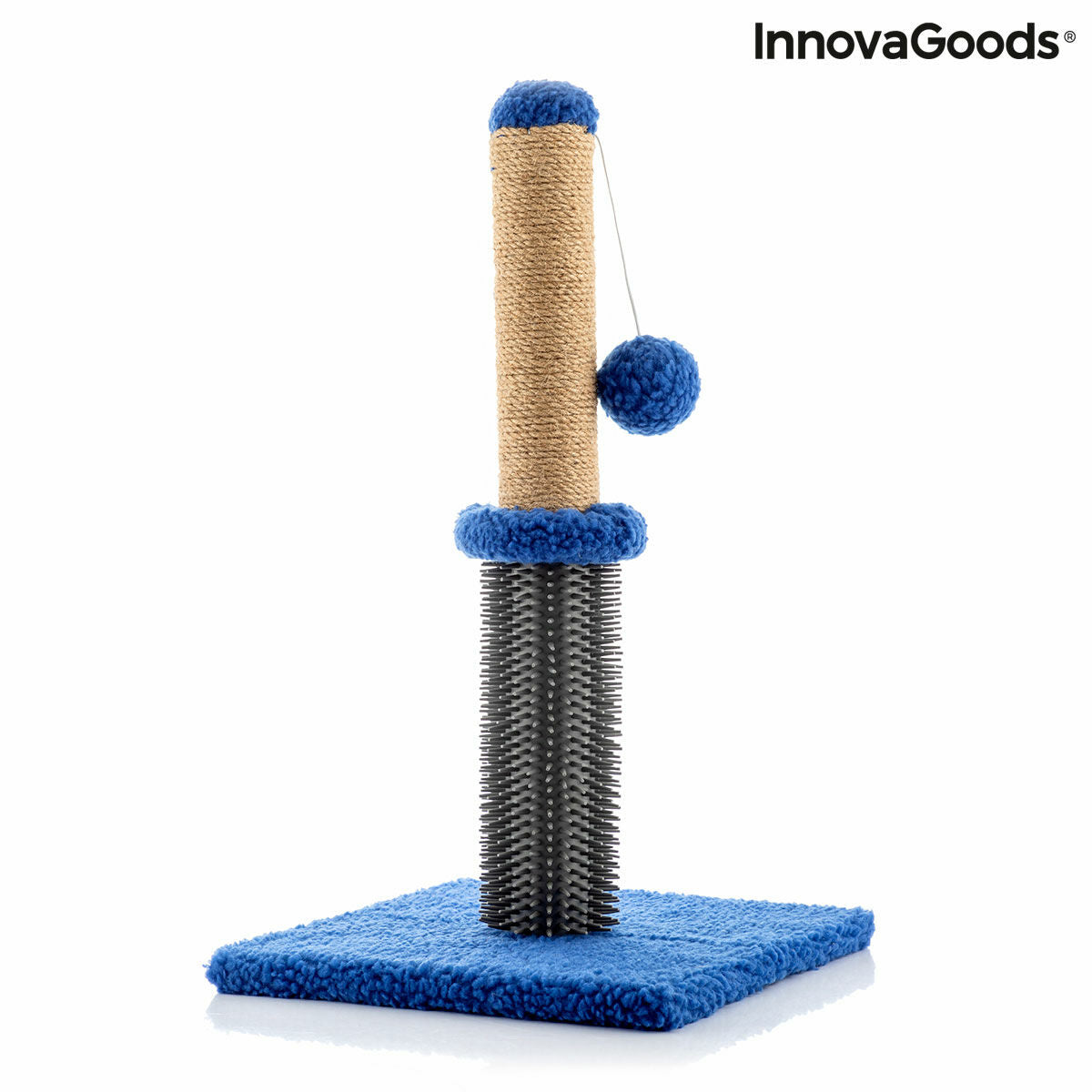 Miausage Cat Scratching & Massage Post with Ball