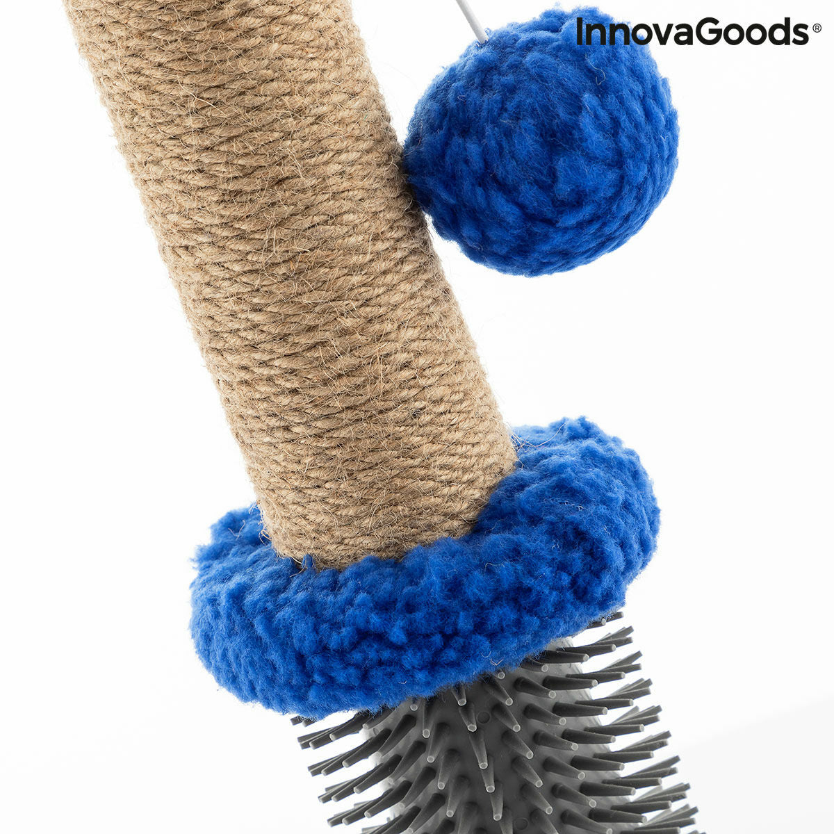 Miausage Cat Scratching & Massage Post with Ball