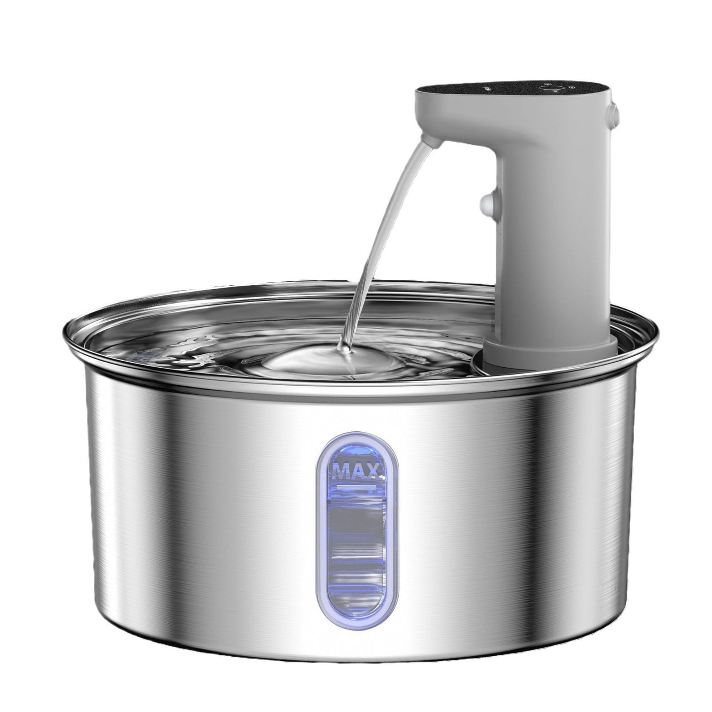 Stainless steel cat water fountain