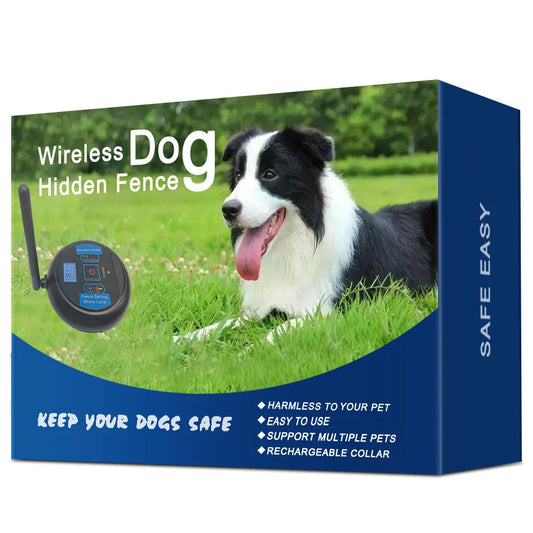 Wireless invisible dog fence system for the yard