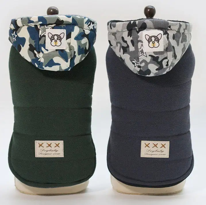 Waterproof dog coat for rainy walks