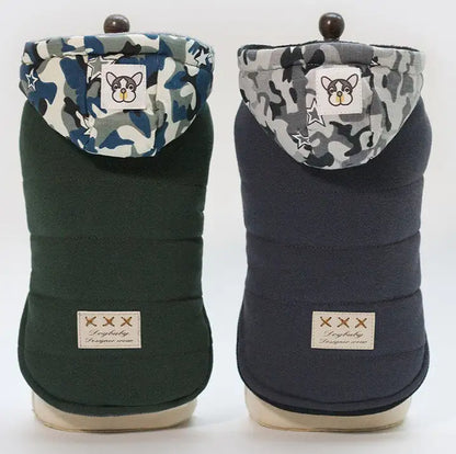 Waterproof dog coat for rainy walks
