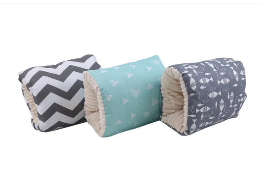 Cozy calming cat bed with raised sides