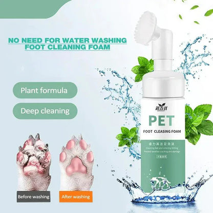 Dog paw cleaner cup for washing muddy paws