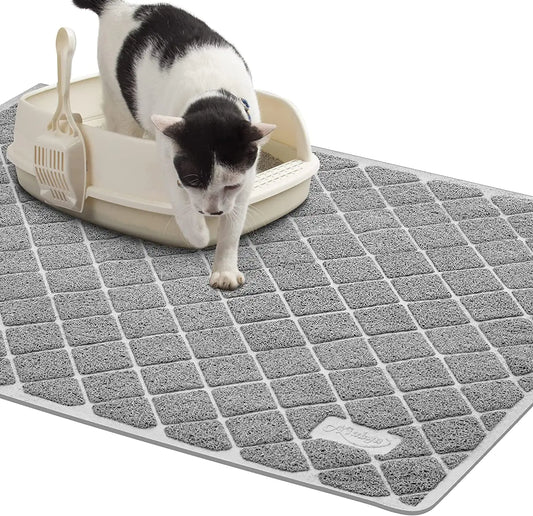 Premium non-slip cat litter mat